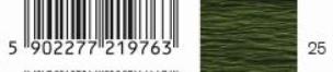 Opakowanie Bibuła marszczona nr 25 oliwka (10szt)
