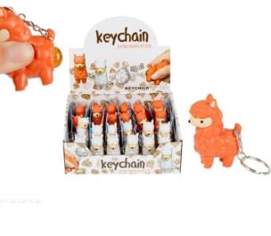 Opakowanie Brelok gumowy lama 6cm