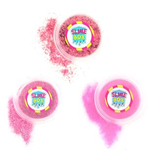 Opakowanie BROKATY ZESTAW NR 4 - 3 KOLORY (FLUO BARBIE/BARBIE/THINK PINK)