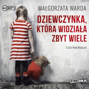 Okładka książki CD MP3 DZIEWCZYNKA KTÓRA WIDZIAŁA ZBYT WIELE