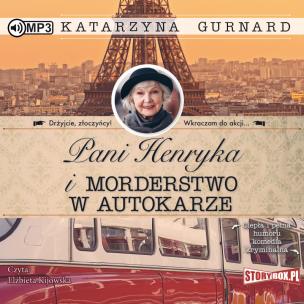 Okładka książki CD MP3 PANI HENRYKA I MORDERSTWO W AUTOKARZE