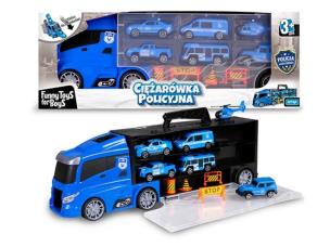 Opakowanie Ciężarówka policyjna