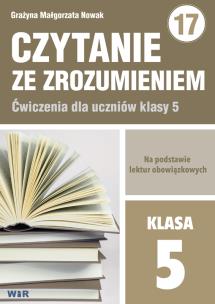 Okładka książki Czytanie ze zrozumieniem dla kl. 5 SP