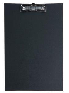 Opakowanie Deska A4 PVC z klipem czarna D.RECT