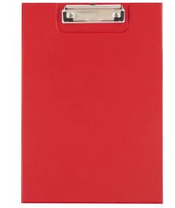 Opakowanie Deska A5 PVC z klipem czerwona D.RECT