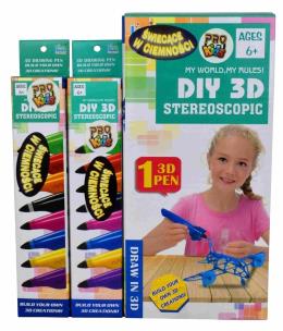 Opakowanie Długopis 3D Zestaw podstawowy świecący w ciemności