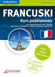 Okładka książki Francuski - kurs podstawowy (Audio Kurs)  EDGARD