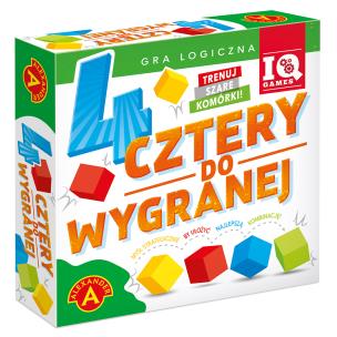 GRA CZTERY DO WYGRANEJ. Wydawca: ALEXANDER GRY. Multiszop.pl Opakowanie GRA CZTERY DO WYGRANEJ