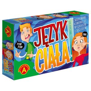 GRA JĘZYK CIAŁA. Wydawca: ALEXANDER GRY. Multiszop.pl Opakowanie GRA JĘZYK CIAŁA