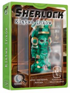 Okładka książki GRA SHERLOCK KLĄTWA INKÓW