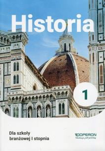 Okładka książki Historia SBR 1 podr. w.2019 OPERON