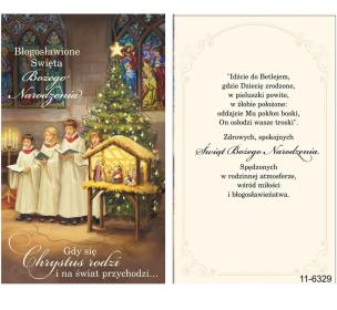 Opakowanie Karnet Boże Narodzenie + koperta ARGUS