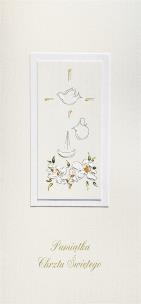 Opakowanie Karnet Chrzest DL CDL03 - Chrzcielnica