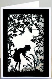 Opakowanie Karnet HDH04 wycinany + koperta Ogrodnictwo