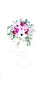 Opakowanie Karnet Kwiaty DL OG02 - Bukiet