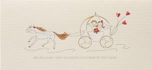 Opakowanie Karnet Ślub DL SDU01 - Karoca