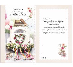 Opakowanie Karnet Ślub + koperta ARGUS