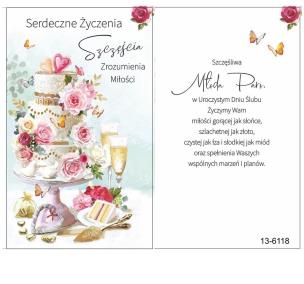 Opakowanie Karnet Ślub + koperta ARGUS