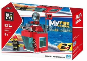 Opakowanie Klocki Blocki MyFireBrigade 2w1 82 elementów