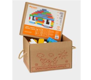 Klocki Cegły Junior 140. Wydawca: MARIOINEX. Multiszop.pl Opakowanie Klocki Cegły Junior 140