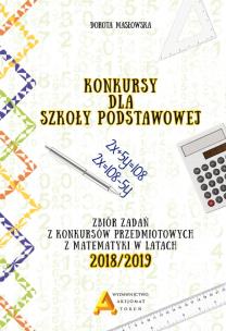 Okładka książki Konkursy matematyczne dla SP w.2018/2019