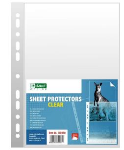 Opakowanie Koszulka A4 krystaliczna 50mic 100szt D.RECT