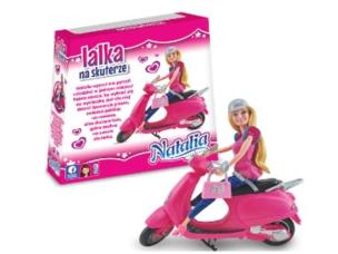 Opakowanie Lalka Natalia ze skuterem 29cm