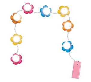 Opakowanie Lampki na lustro - Kwiaty