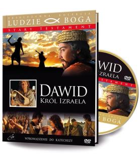 Okładka książki Ludzie Boga. Dawid Król Izraela DVD + książka