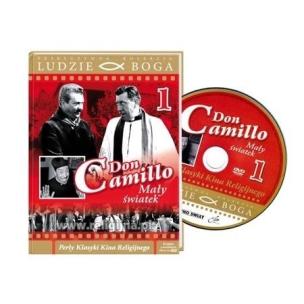 Okładka książki Ludzie Boga. Don Camillo. Mały światek DVD+książka