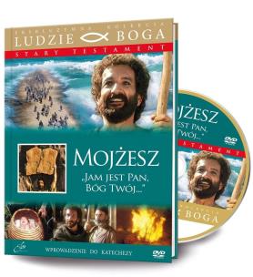 Okładka książki Ludzie Boga. Mojżesz.. DVD + książka