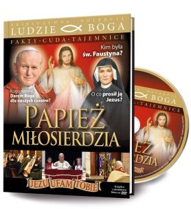 Okładka książki Ludzie Boga. Papież Miłosierdzia DVD + książka