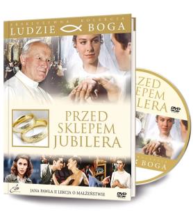 Opakowanie Ludzie Boga. Przed sklepem jubilera DVD + książka