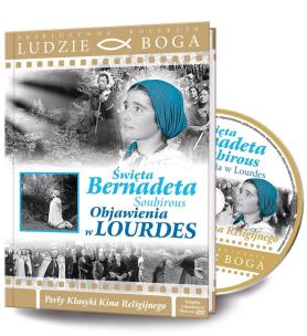 Okładka książki Ludzie Boga. Św. Bernadeta Soubirous.. DVD+książka
