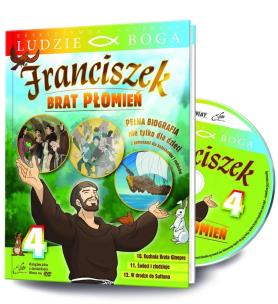 Okładka książki Ludzie Boga. Św. Franciszek. Brat Płomień cz.4 DVD