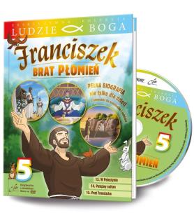 Okładka książki Ludzie Boga. Św. Franciszek. Brat Płomień cz.5 DVD