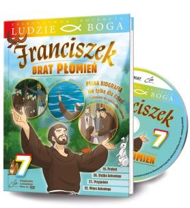 Okładka książki Ludzie Boga. Św. Franciszek. Brat Płomień cz.7 DVD