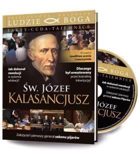 Okładka książki Ludzie Boga. Św. Józef Kalasancjusz DVD + książka