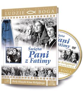 Okładka książki Ludzie Boga. Święta Pani z Fatimy DVD + książka