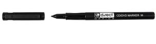 Opakowanie Marker CD 1,0 M czarny (12szt) D.RECT