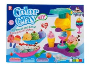 Opakowanie Masa plastyczna z akcesoriami lody