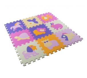 Opakowanie Mata puzzle piankowe na podłogę Zwierzątka