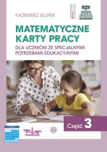 Okładka książki Matematyczne karty pracy Część 3