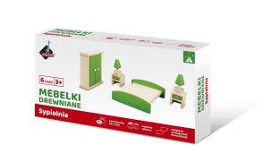 Opakowanie Mebelki drewniane - sypialnia