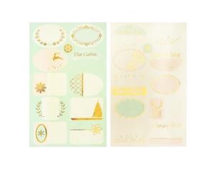 Opakowanie Naklejki do podpisywania prezentów 2 arkusze