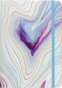 Opakowanie Notatnik mini Niebieski Agat