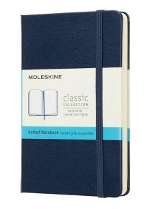 Opakowanie Notes Classic 9x14 tw. kropki szafirowy