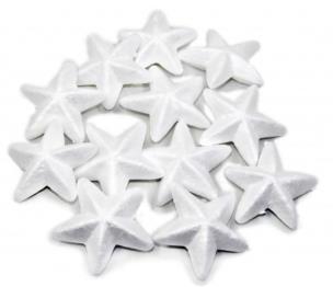 Opakowanie Ozdoba styropianowa  gwiazda 60 mm
