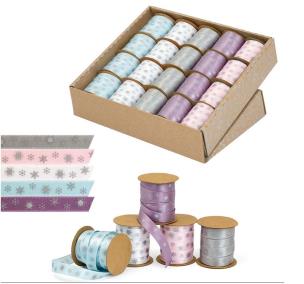 Opakowanie Ozdobna wstążka 10mmx3m pastelowa 20szt ARGUS