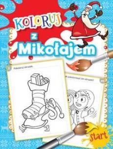 Okładka książki Pakiet: Koloruj z Mikołajem/Spotkanie z Mikołajem